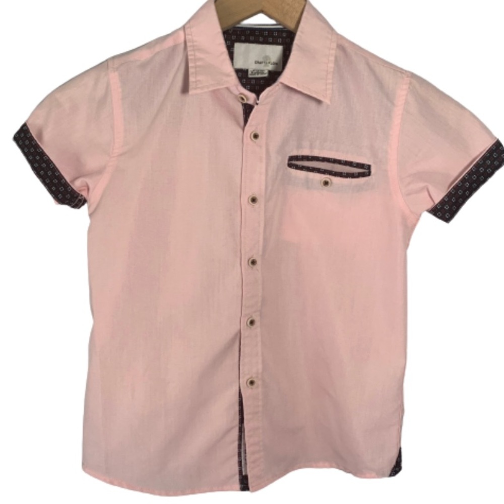 Craft + Flow Pink Button Down Shirt
